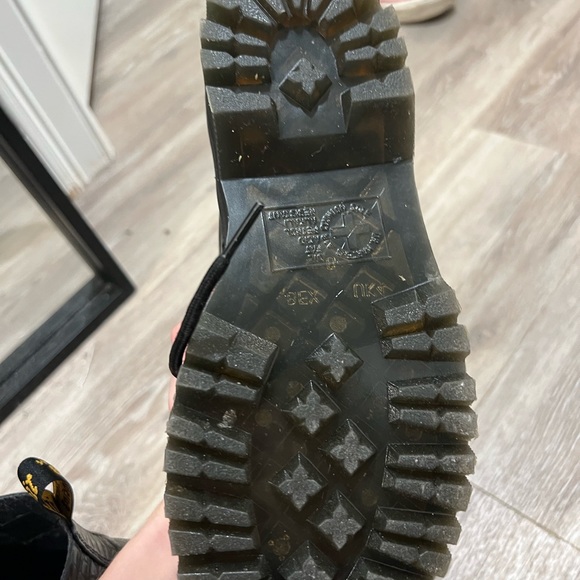 RARE Dr. Martens Sinclair embossed wild croc platform boot - Picture 4 of 5